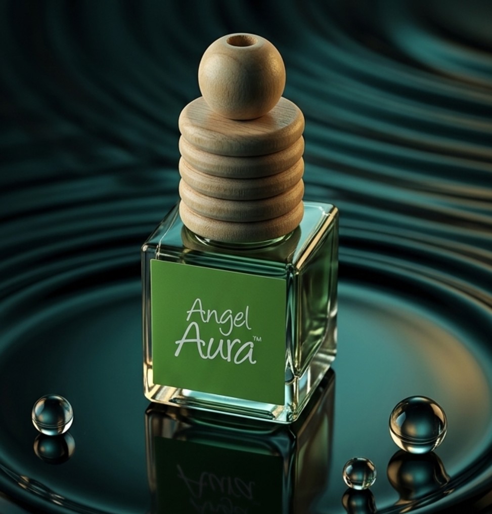Angel Aura Black Flame Car Freshener